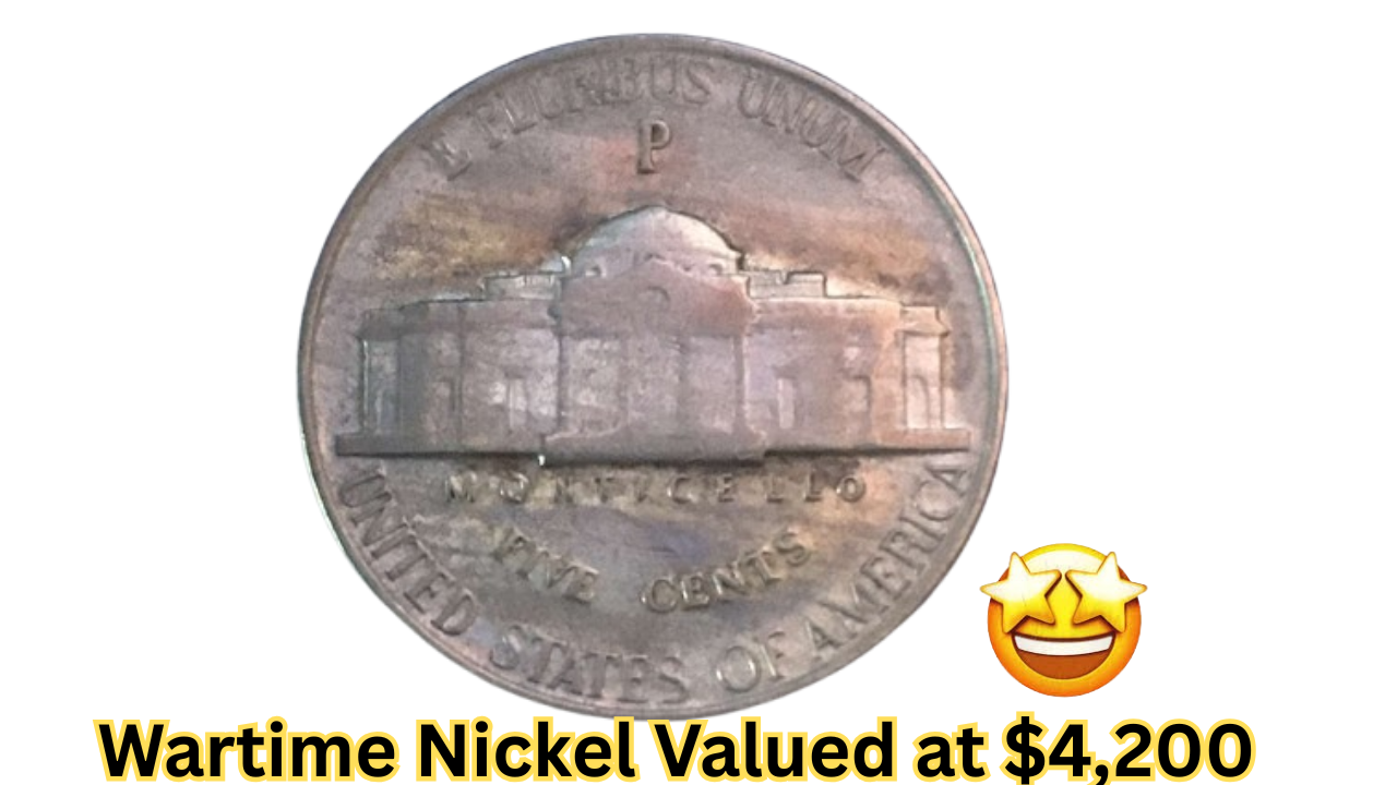 Wartime Nickel Valued at $4,200